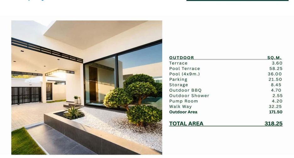 For sale 3 ベッドルーム villa in Hua Hin, Prachuap Khiri Khan