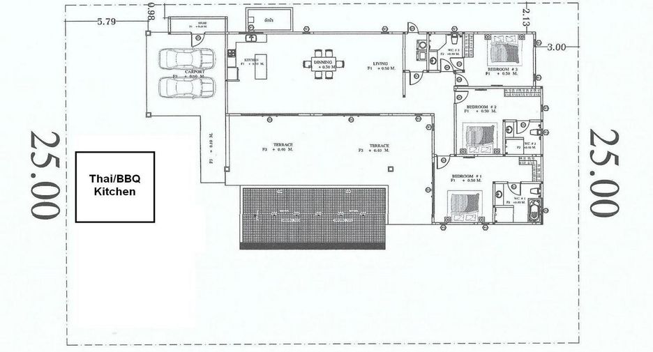 Villa en venta de 3 habitaciones en Cha Am, Phetchaburi
