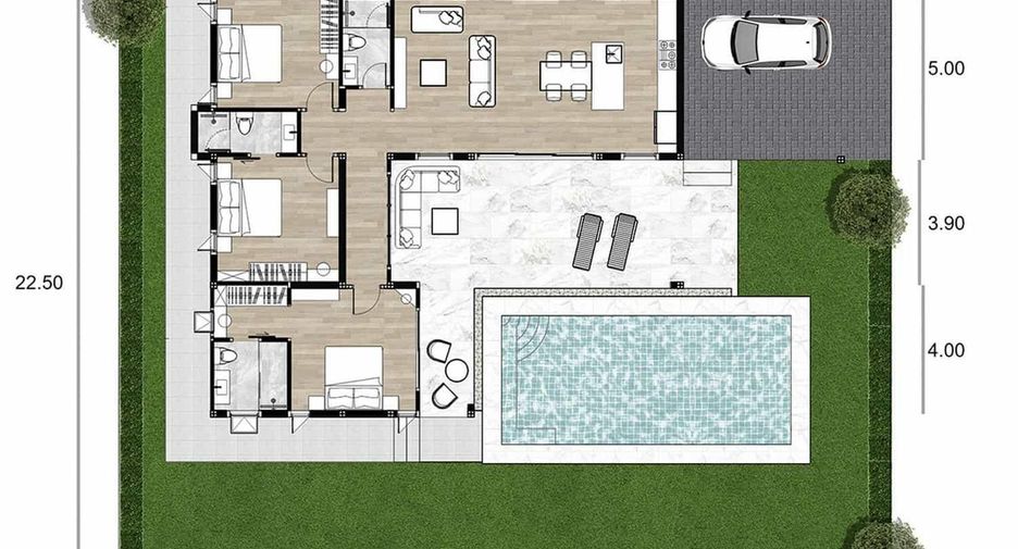 For sale 3 ベッドルーム villa in Hua Hin, Prachuap Khiri Khan