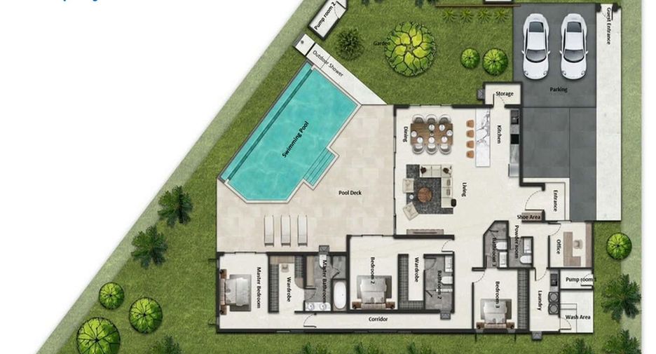 For sale studio villa in Hua Hin, Prachuap Khiri Khan