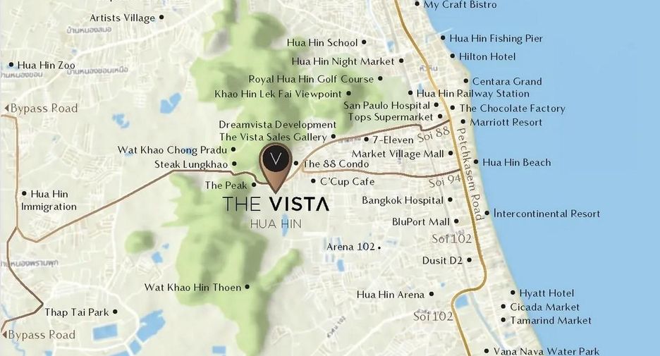 Villa en venta de estudio en Hua Hin, Prachuap Khiri Khan