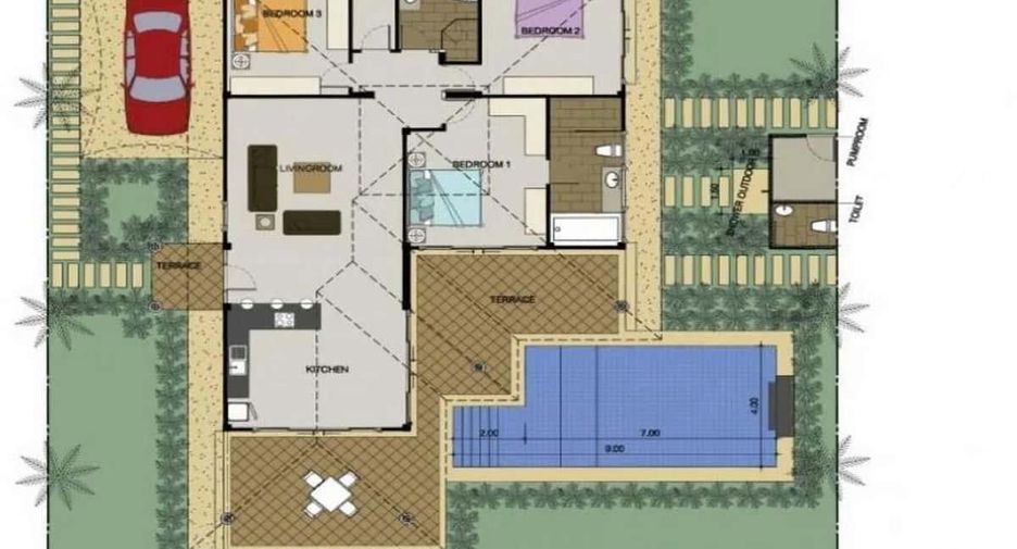 Villa en venta de 4 habitaciones en Hua Hin, Prachuap Khiri Khan