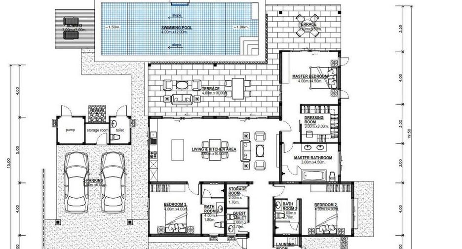 Villa zum Kauf mit 3 Zimmer in Hua Hin, Prachuap Khiri Khan