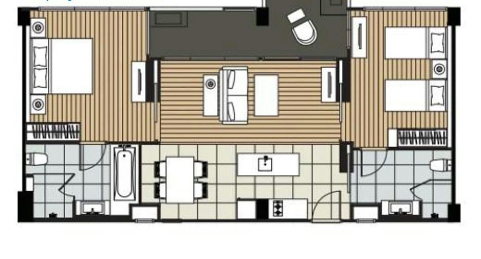 For sale 2 ベッドルーム condo in Hua Hin, Prachuap Khiri Khan