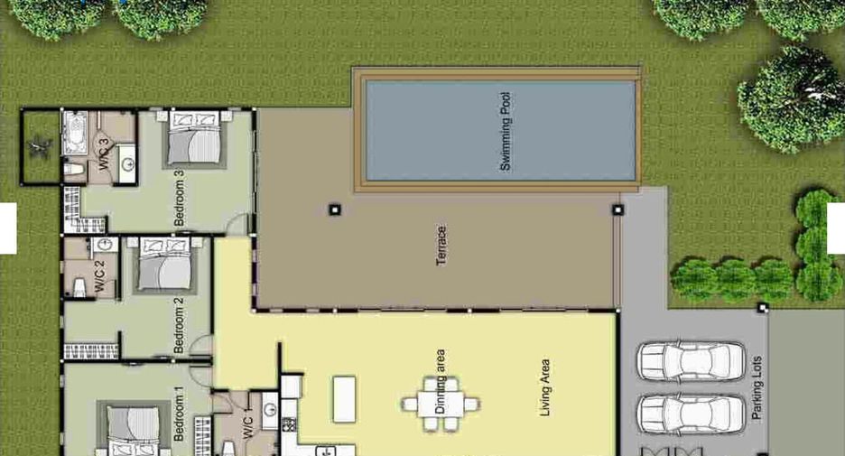 For sale and for rent 4 bedrooms villa in Cha Am, Phetchaburi