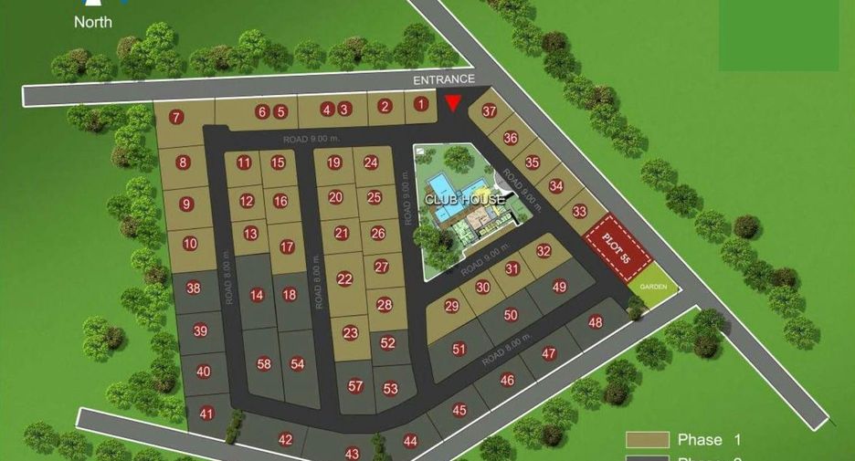 À vendre 2 chambres villa à Hua Hin, Prachuap Khiri Khan