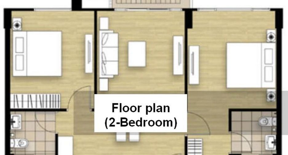 Wohnung zum Kauf mit 2 Zimmer in Hua Hin, Prachuap Khiri Khan