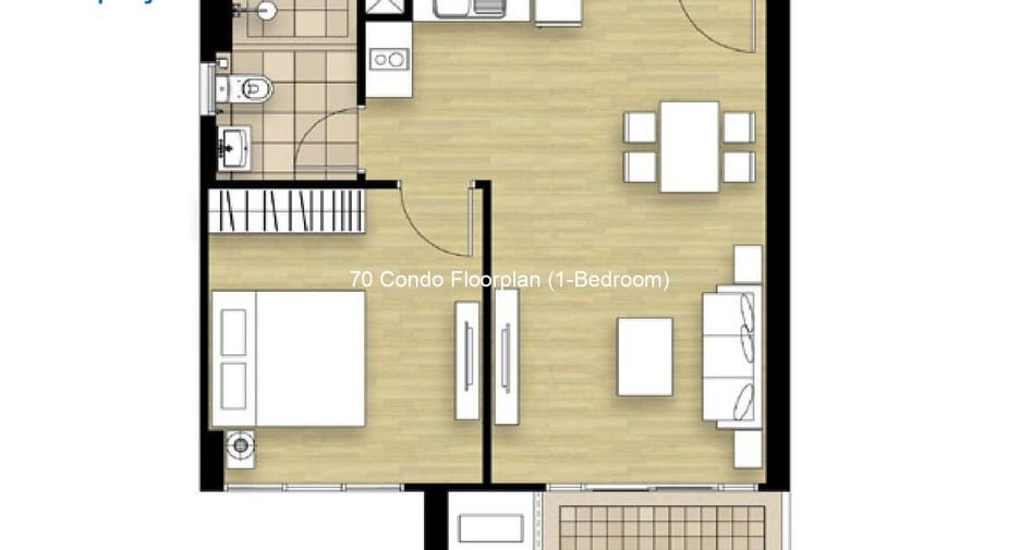 Wohnung zum Kauf mit 1 Zimmer in Hua Hin, Prachuap Khiri Khan