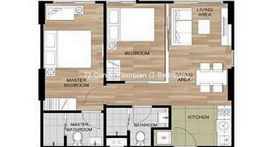 For sale 2 bedrooms condo in Hua Hin, Prachuap Khiri Khan