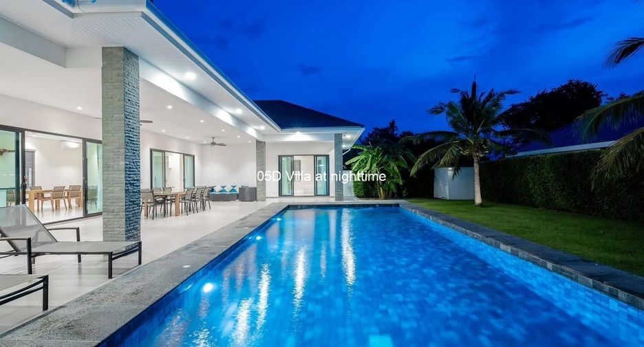 For sale 3 ベッドルーム villa in Hua Hin, Prachuap Khiri Khan