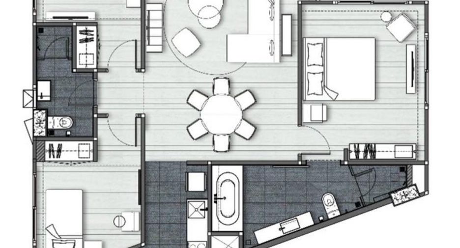 Wohnung zum Kauf mit 3 Zimmer in Hua Hin, Prachuap Khiri Khan