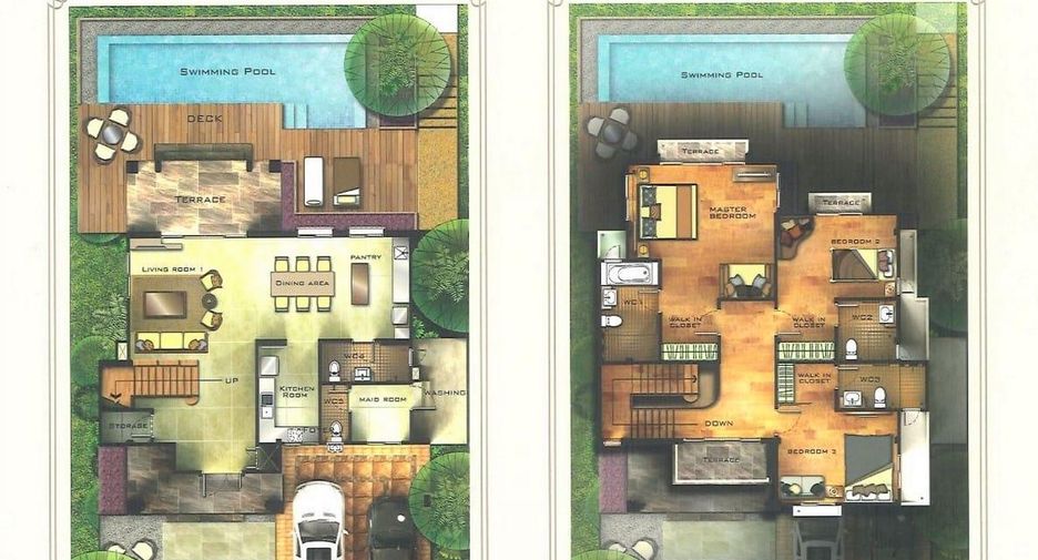 For sale 3 bedrooms villa in Cha Am, Phetchaburi