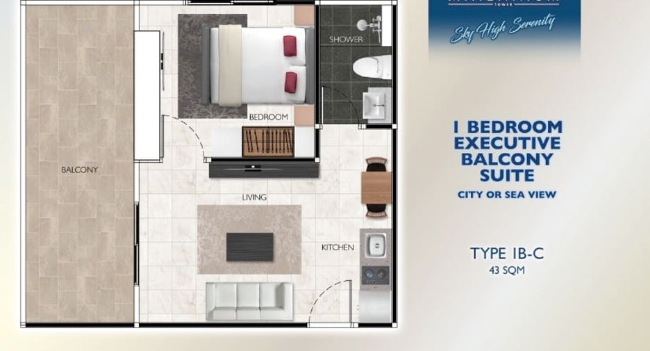 Wohnung zur Miete mit 2 Zimmer in South Pattaya, Pattaya
