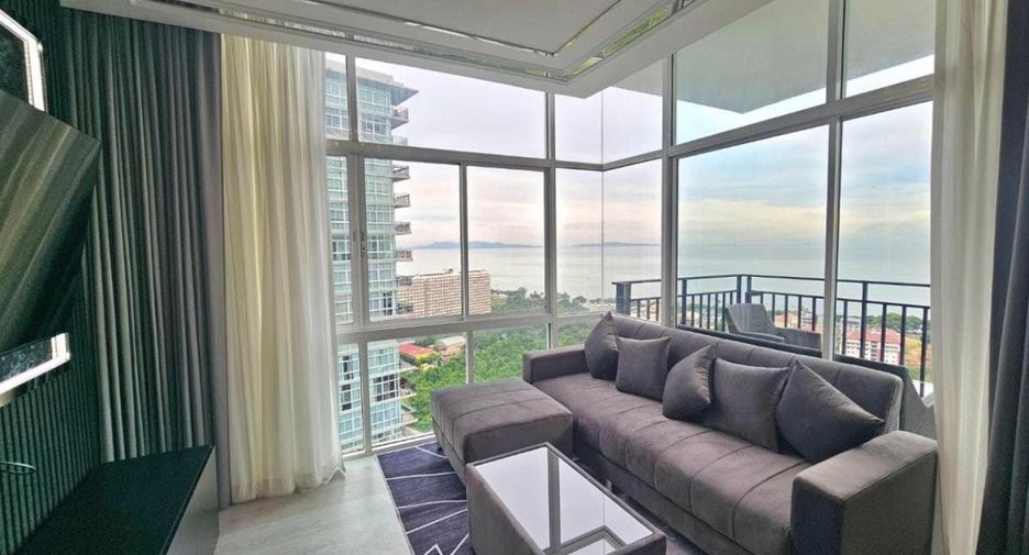 Condo en alquiler de 2 habitaciones en Jomtien, Pattaya