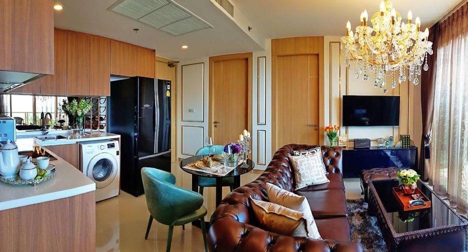 À vendre 2 chambres condo à Jomtien, Pattaya