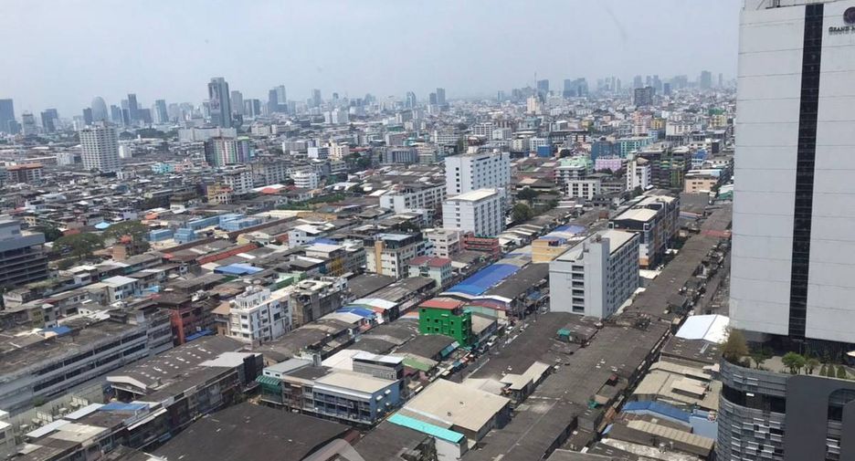 Wohnung zur Miete mit 1 Zimmer in Huai Khwang, Bangkok