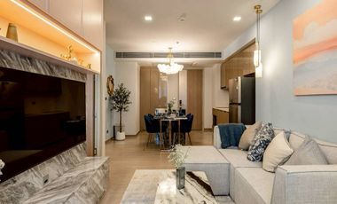 Condo en alquiler de 2 habitaciones en Huai Khwang, Bangkok