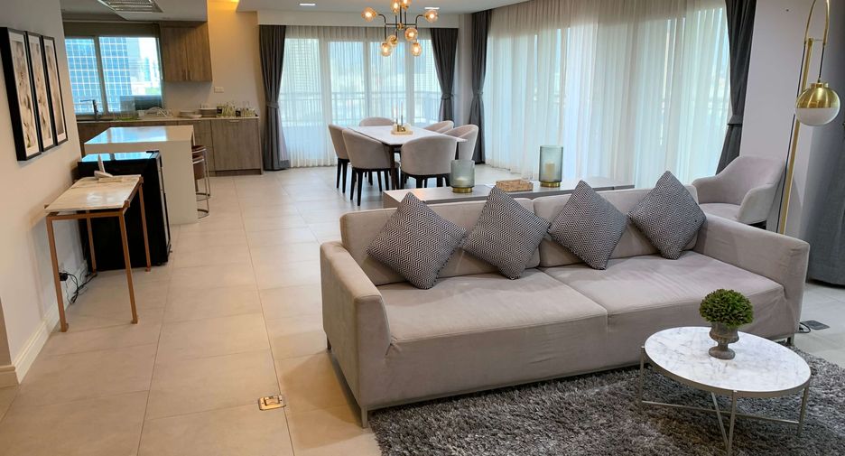 Wohnung zur Miete mit 3 Zimmer in Sathon, Bangkok