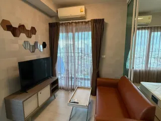 For rent 1 bed condo in Huai Khwang, Bangkok