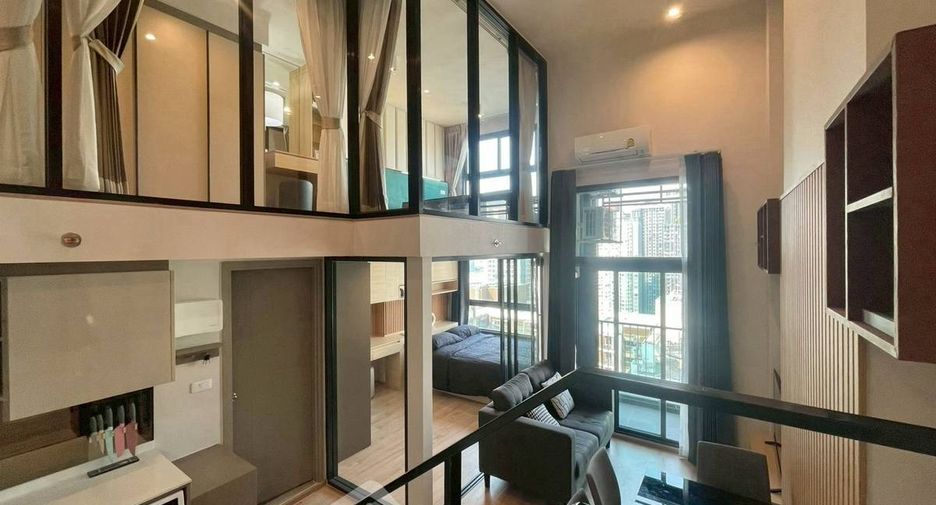 À louer 2 chambres condo à Huai Khwang, Bangkok