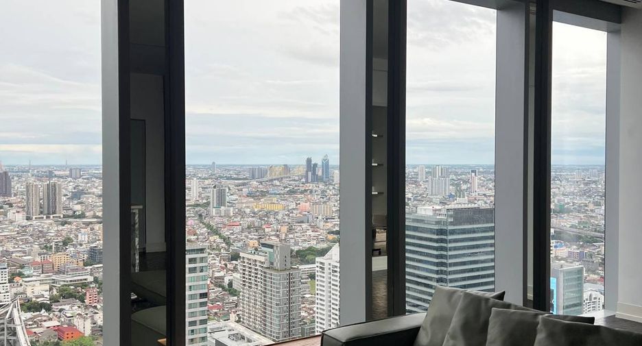 For rent and for sale 2 bedrooms condo in Sathon, Bangkok