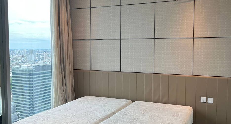 For rent and for sale 2 bedrooms condo in Sathon, Bangkok
