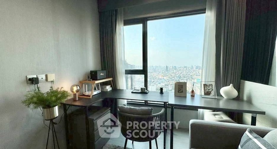 Condo en alquiler de 1 habitaciones en Huai Khwang, Bangkok