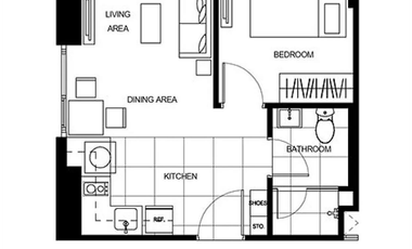 For sale 1 bed condo in Huai Khwang, Bangkok