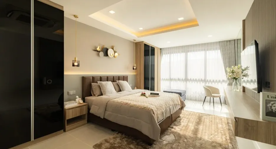 For sale 2 bedrooms condo in Jomtien, Pattaya