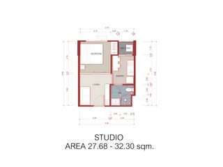 Condo en venta de 1 habitaciones en San Sai, Chiang Mai