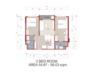 Condo en venta de 2 habitaciones en San Sai, Chiang Mai