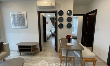 For rent 2 bedrooms condo in Huai Khwang, Bangkok