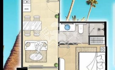 Wohnung zum Kauf mit 1 Zimmer in Pratumnak, Pattaya