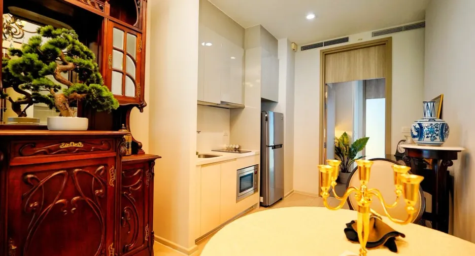 Wohnung zur Miete mit 1 Zimmer in Pathum Wan, Bangkok