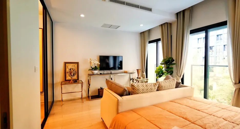 Wohnung zur Miete mit 1 Zimmer in Pathum Wan, Bangkok