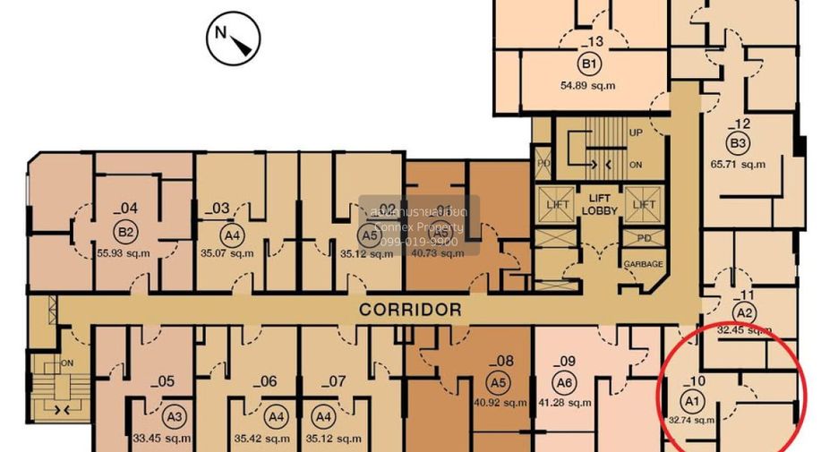 Wohnung zum Kauf mit 1 Zimmer in Khlong San, Bangkok