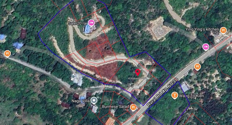 For sale land in Ko Pha-ngan, Surat Thani