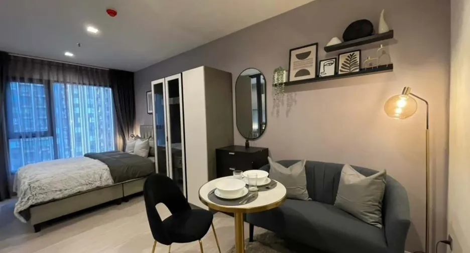 For rent 1 bed condo in Huai Khwang, Bangkok