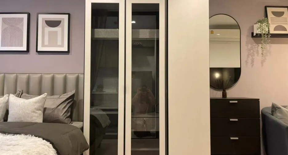 For rent 1 bed condo in Huai Khwang, Bangkok