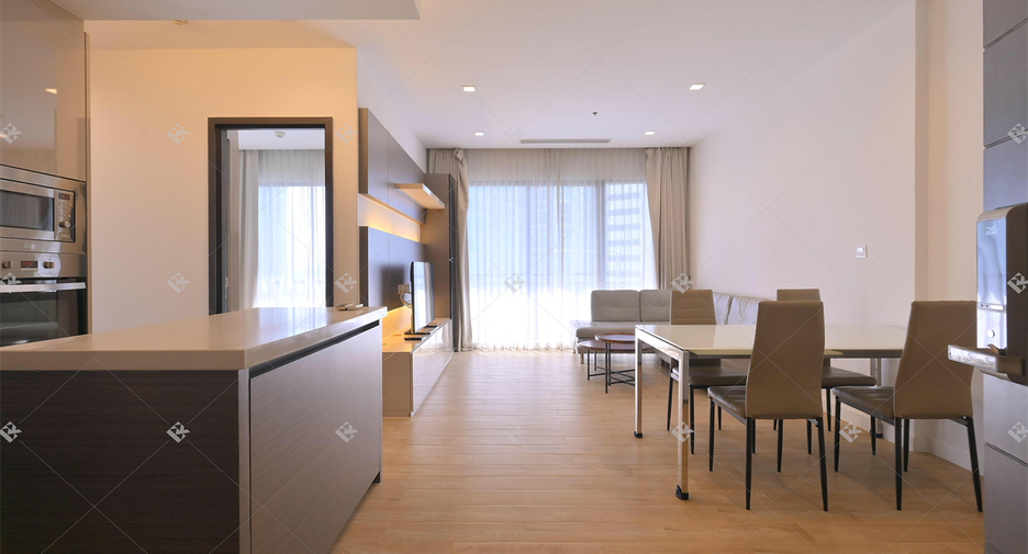 Condo en alquiler de 2 habitaciones en Huai Khwang, Bangkok