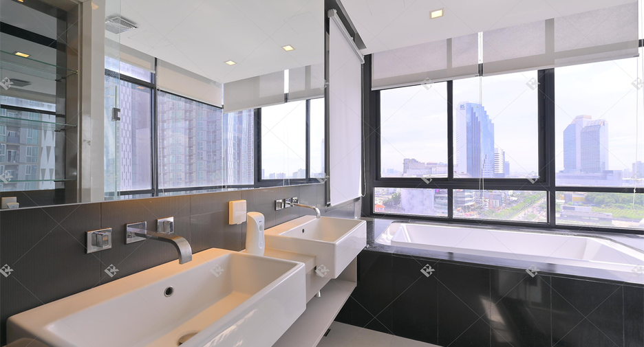 Condo en alquiler de 2 habitaciones en Huai Khwang, Bangkok