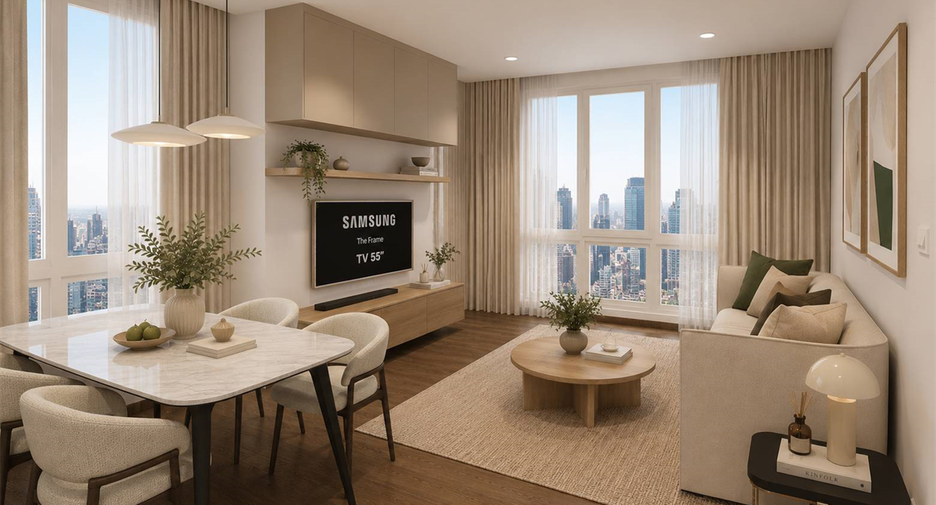 For rent 2 ベッドルーム condo in Bang Rak, Bangkok