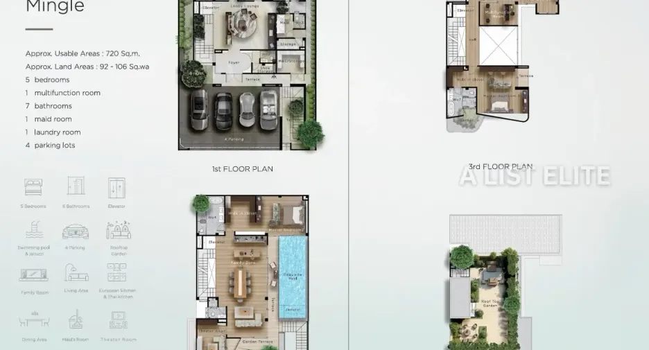For sale 6 ベッドルーム house in East Pattaya, Pattaya