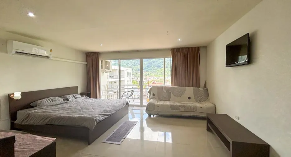 For sale and for rent studio condo in Kathu, Phuket