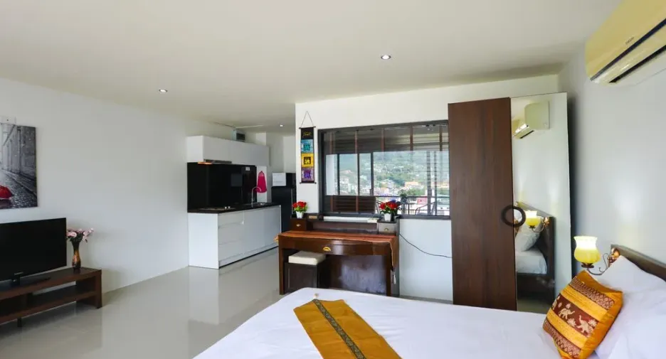 For sale and for rent studio condo in Kathu, Phuket