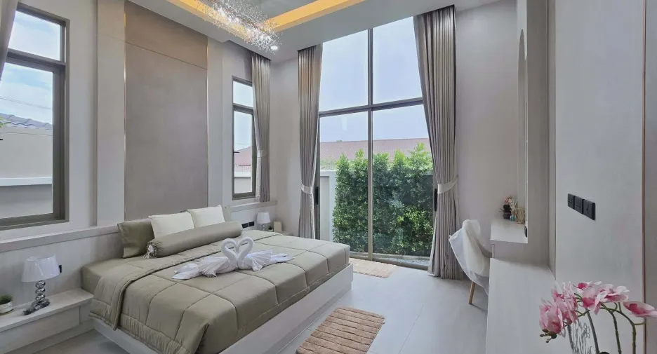 À vendre 3 chambres villa à Bang Lamung, Chonburi