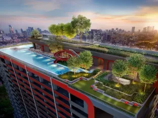 À vendre 1 chambre condo à Din Daeng, Bangkok