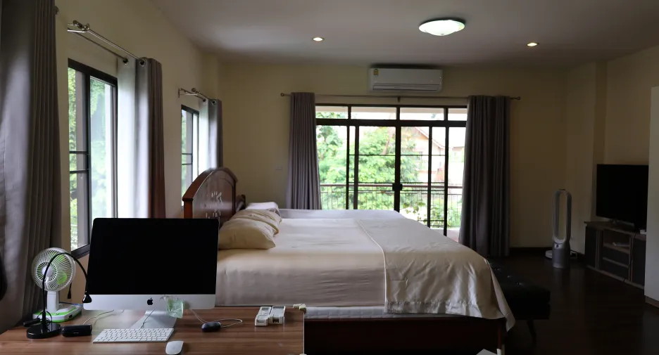 For sale and for rent 4 bedrooms house in Hang Dong, Chiang Mai