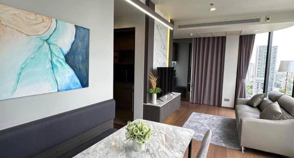 For rent 2 bedrooms condo in Khlong Toei, Bangkok
