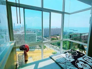 For rent 1 bed condo in Bang Lamung, Chonburi
